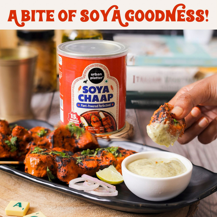 Urban Platter Soya Chaap Plant Based Bean