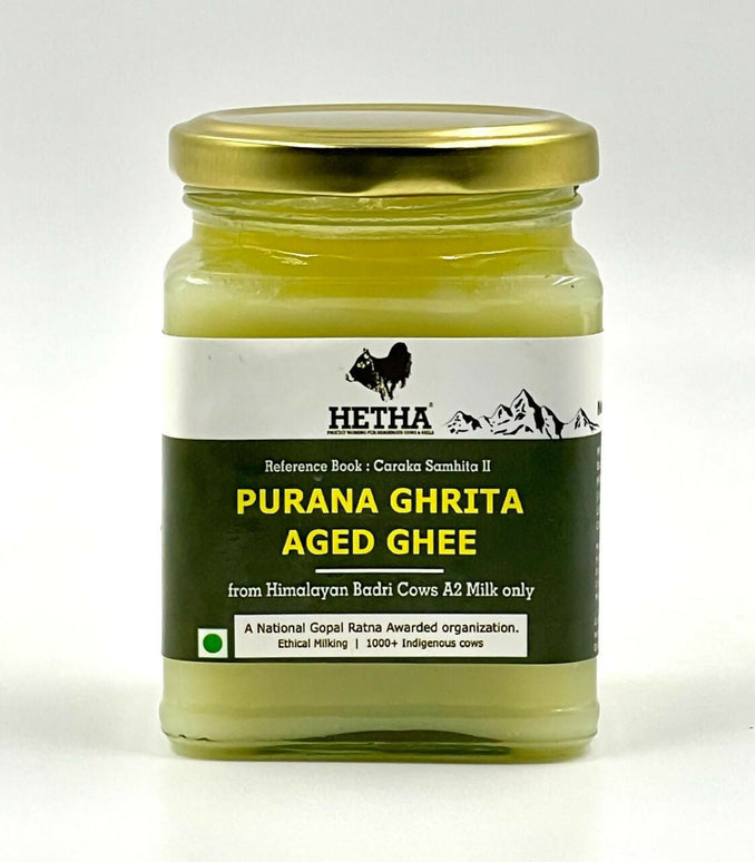 Hetha Purana Ghrita Aged Ghee From Himalayan Badri Cows A2 Milk
